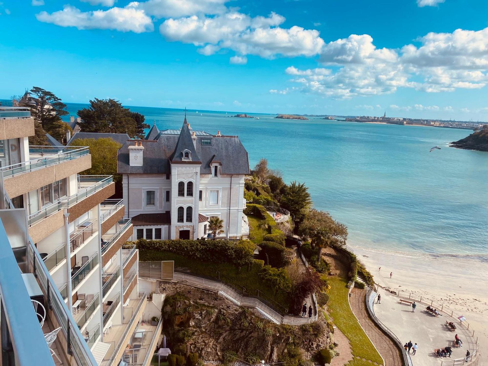Le Crystal Dinard Plage Экстерьер фото