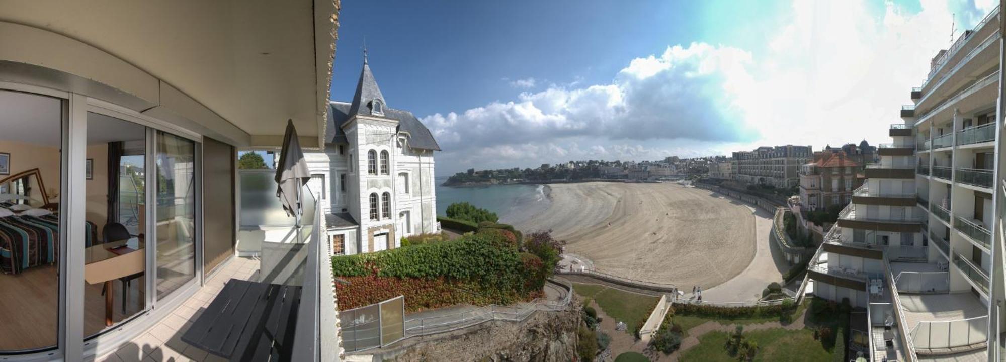 Le Crystal Dinard Plage Экстерьер фото