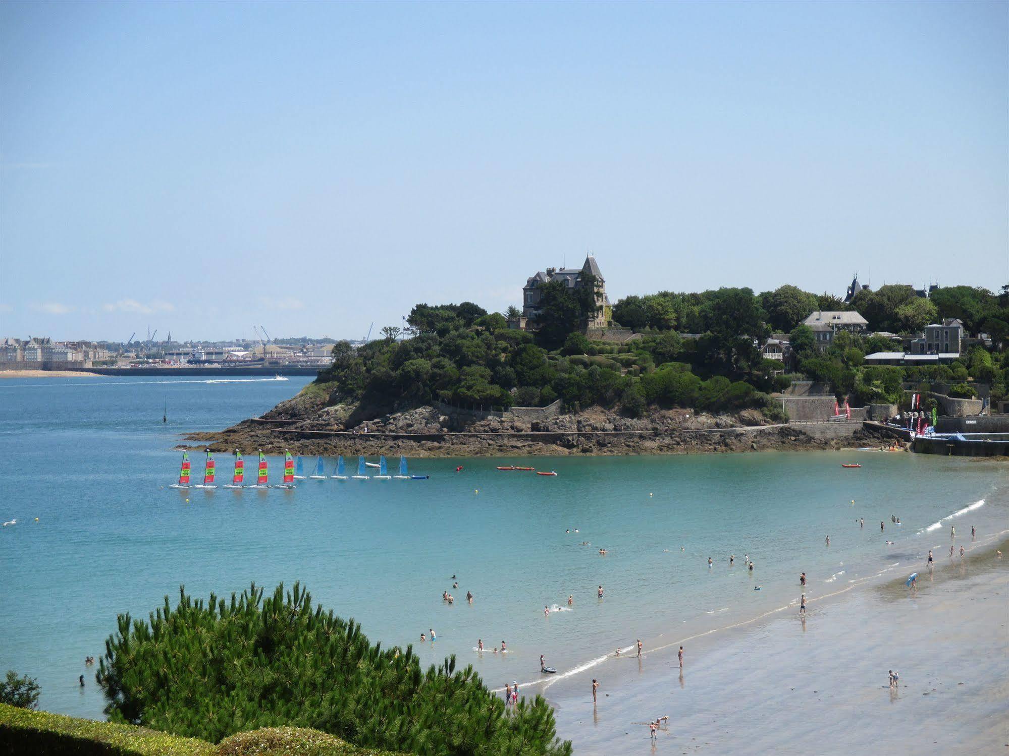 Le Crystal Dinard Plage Экстерьер фото